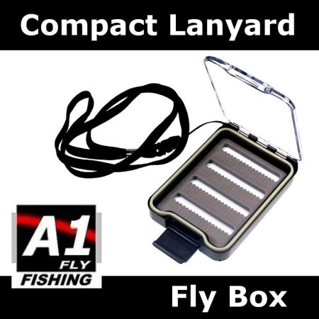 Clear Top Lanyard Fly Box